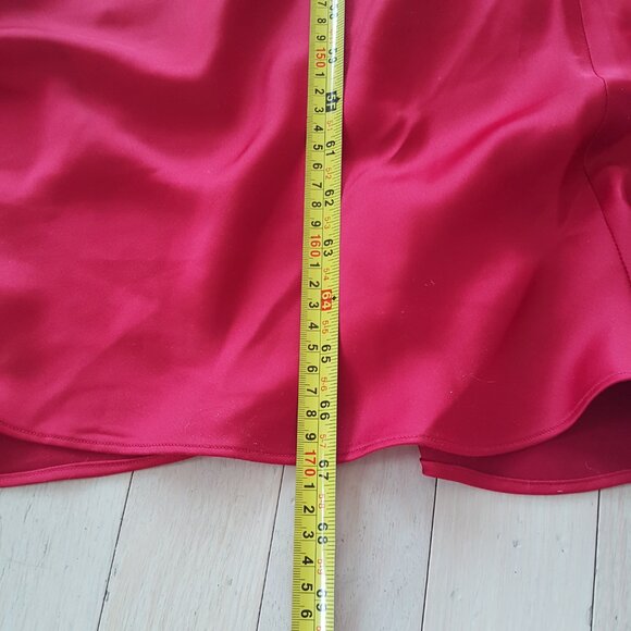 NORMA KAMALI ! MARIA GOWN Color: Tiger Red(XL) - Picture 13 of 13